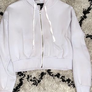 cropped hoodie